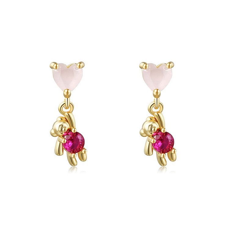 Cute Bear Cloud Koala Earrings