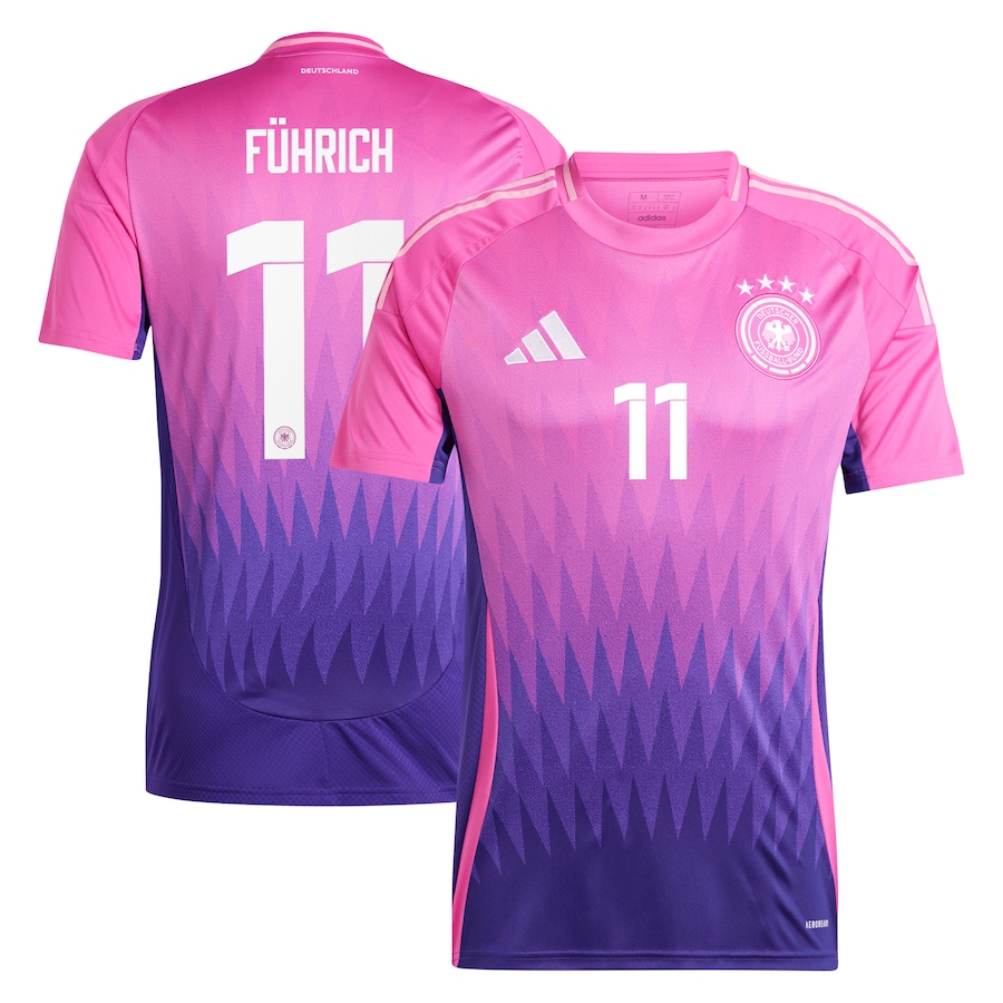 Deutschland Chris Führich 11 Away Trikot EM 2024