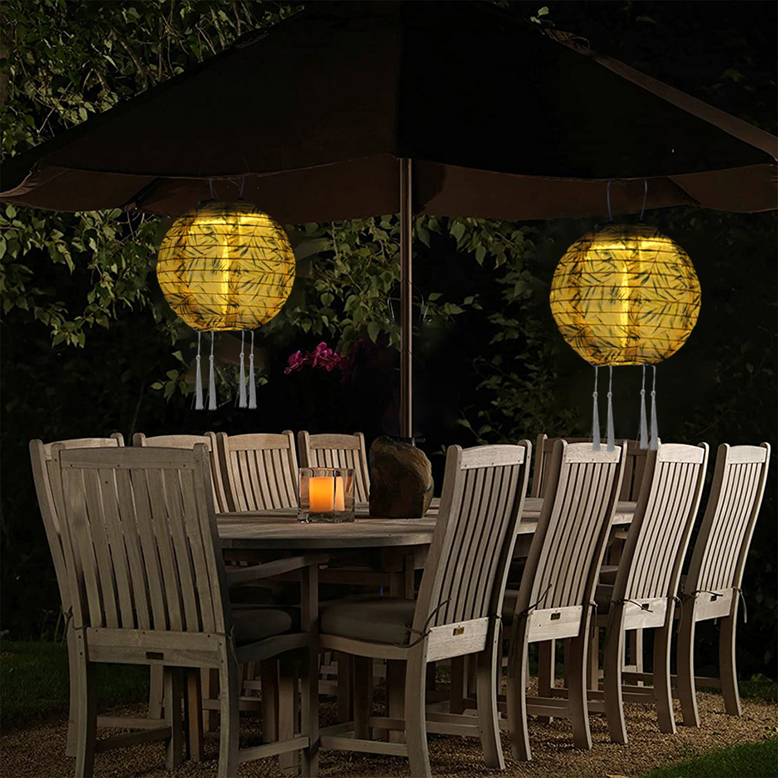 Solar Chinese Lantern 2 Pack Waterproof LED with Tassel Hanging Light, 501 Original
Solar Chinese Lantern 2 Pack Waterproof LED with Tassel Hanging Light, 501 Original