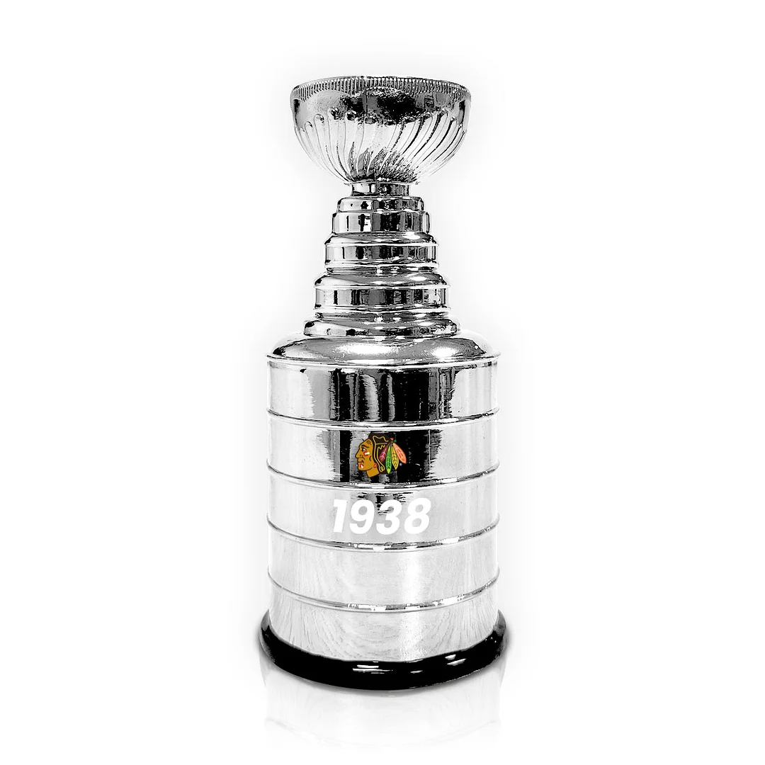 【NHL】1938 Stanley Cup Trophy ，Chicago Blackhawks