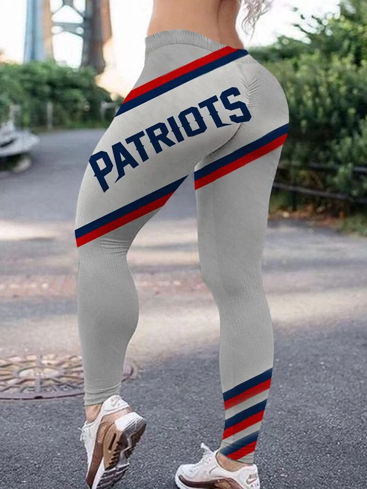 New England Patriots
High Waist Push Up Printed Leggings