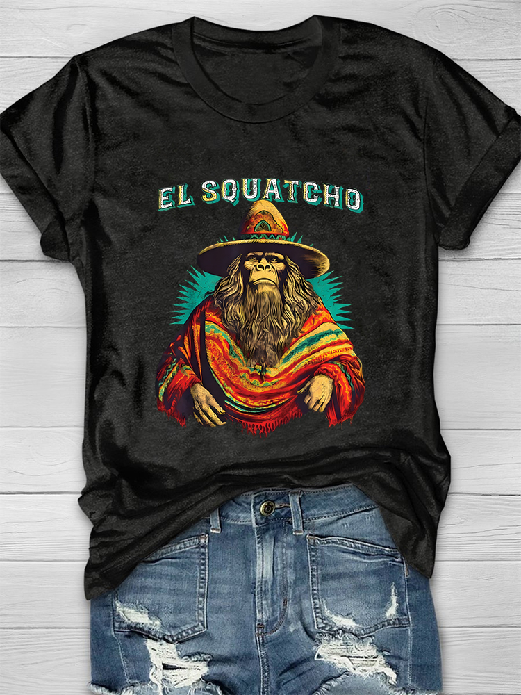 El Squatcho Poncho Classic T Shirt