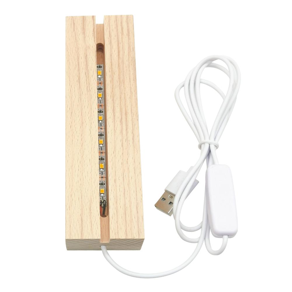 LED Wood Display Base-Rectangle Crystal USB Lighted Stand for Resin Art, 501 Original
LED Wood Display Base-Rectangle Crystal USB Lighted Stand for Resin Art, 501 Original