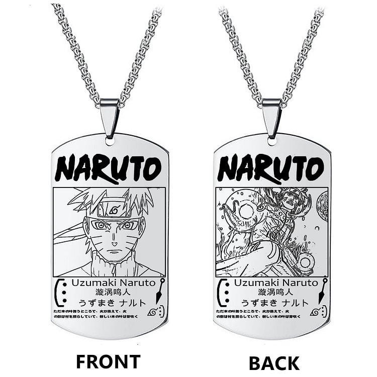 Naruto Anime Merch Necklace weebmemes