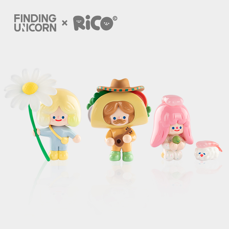 Finding Unicorn RiCO Happy Picnic Together Series Blind Box