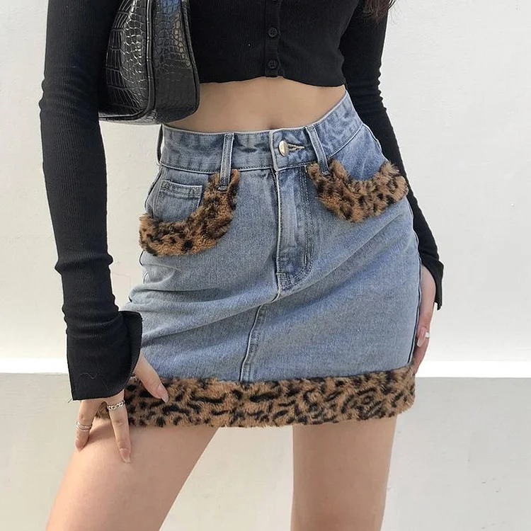 Gothic Harajuku Purrfect Day Mini Skirt