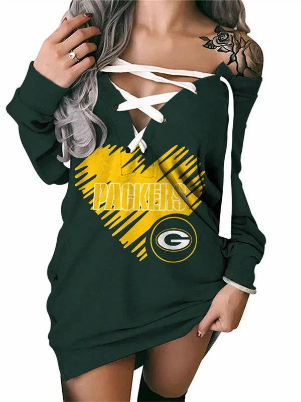 Green Bay Packers Limited Edition Lace-up Sweatshirt