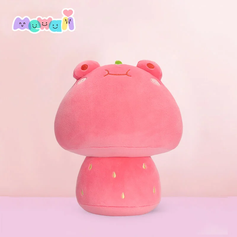 MeWaii® 8”  Plush Pink Kawaii Cat Plush Pillow Soft Plushies Squishy Pillow Plush Toys Decoration Gift for Girls Boys