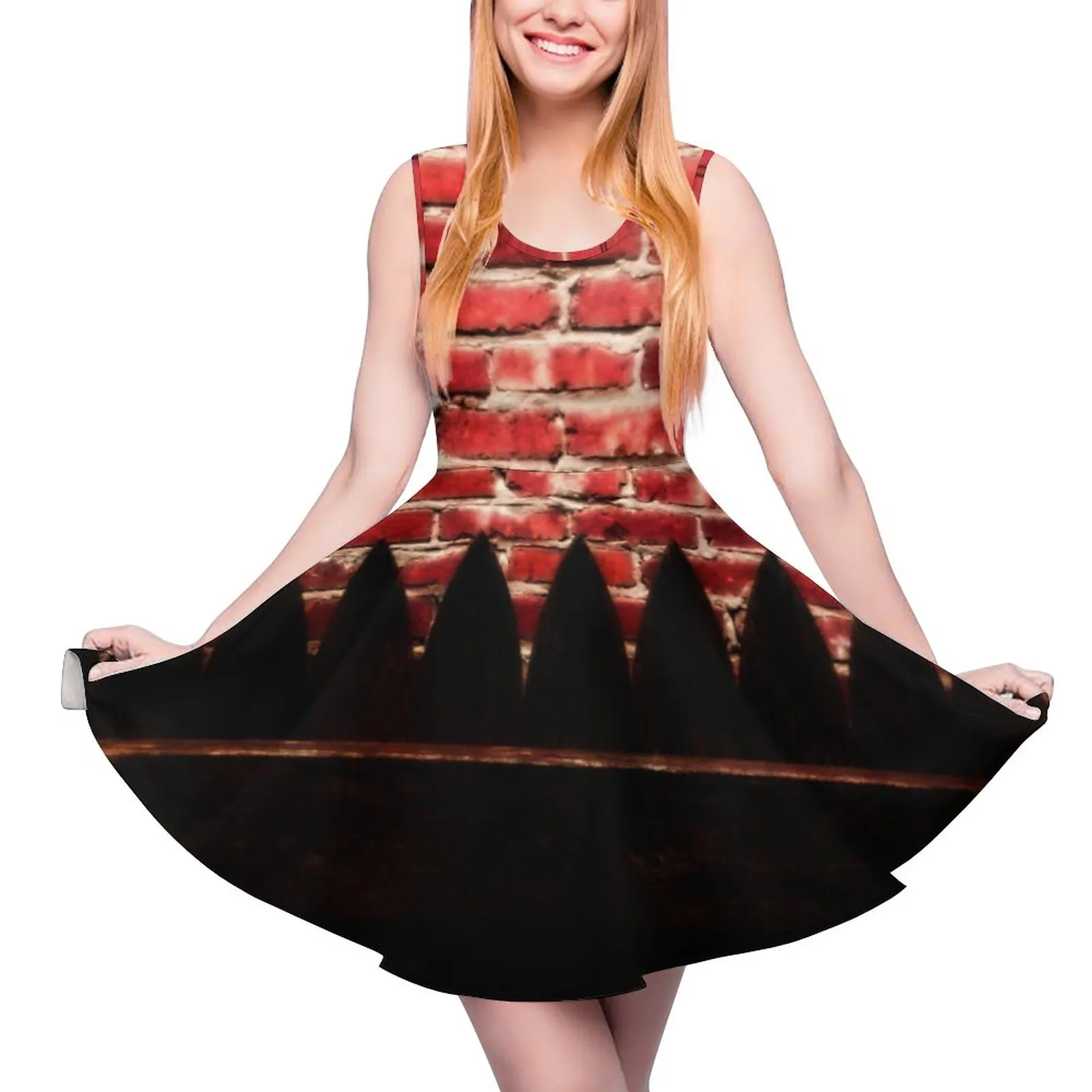 skater sun dress Raya Sun Solid Princess Seam Skater Dress - Plum
