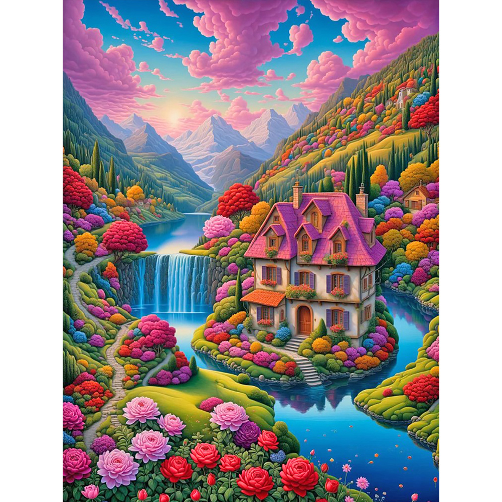 Aesthetic Thomas Kinkade Disney - 5D Diamond Painting