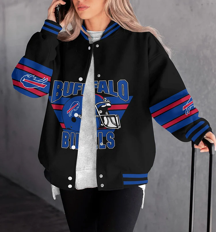 Buffalo Bills Women Limited Edition Full-Snap Casual Jacket