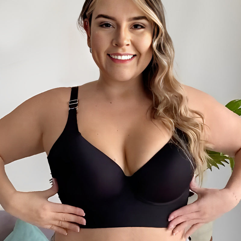 Janeeyrie Bra, Janeeyrie Deep Cup Bra Hide Back Fat with Shapewear  Incorporated