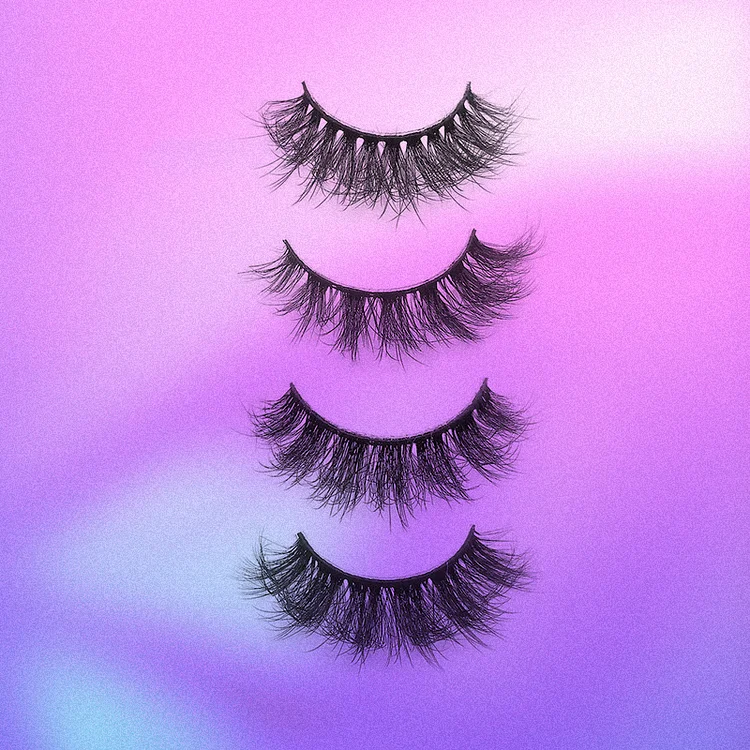 3D Full-Look 5 Pairs False Lashes Set G07