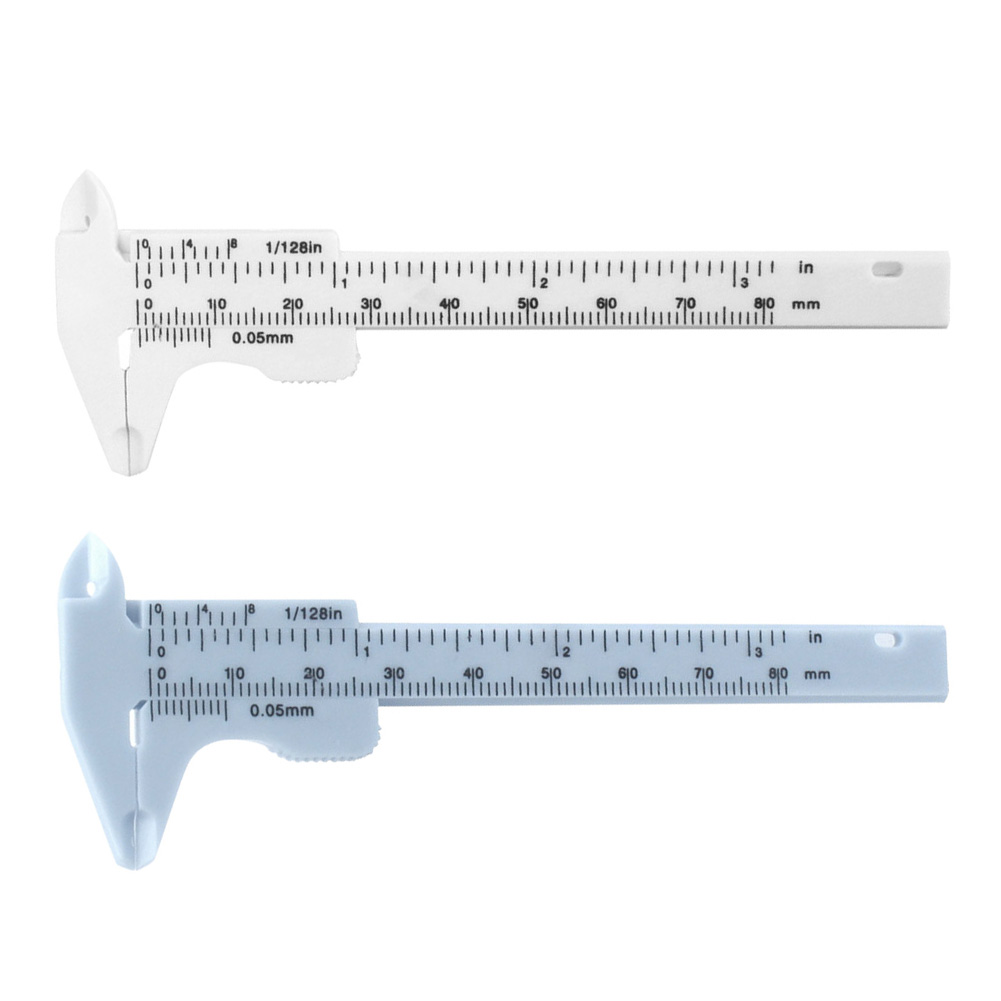 0-80mm Plastic Sliding Double Scale Vernier Caliper Diameter Measuring Tool, Sky blue, 501 Original
0-80mm Plastic Sliding Double Scale Vernier Caliper Diameter Measuring Tool, Sky blue, 501 Original