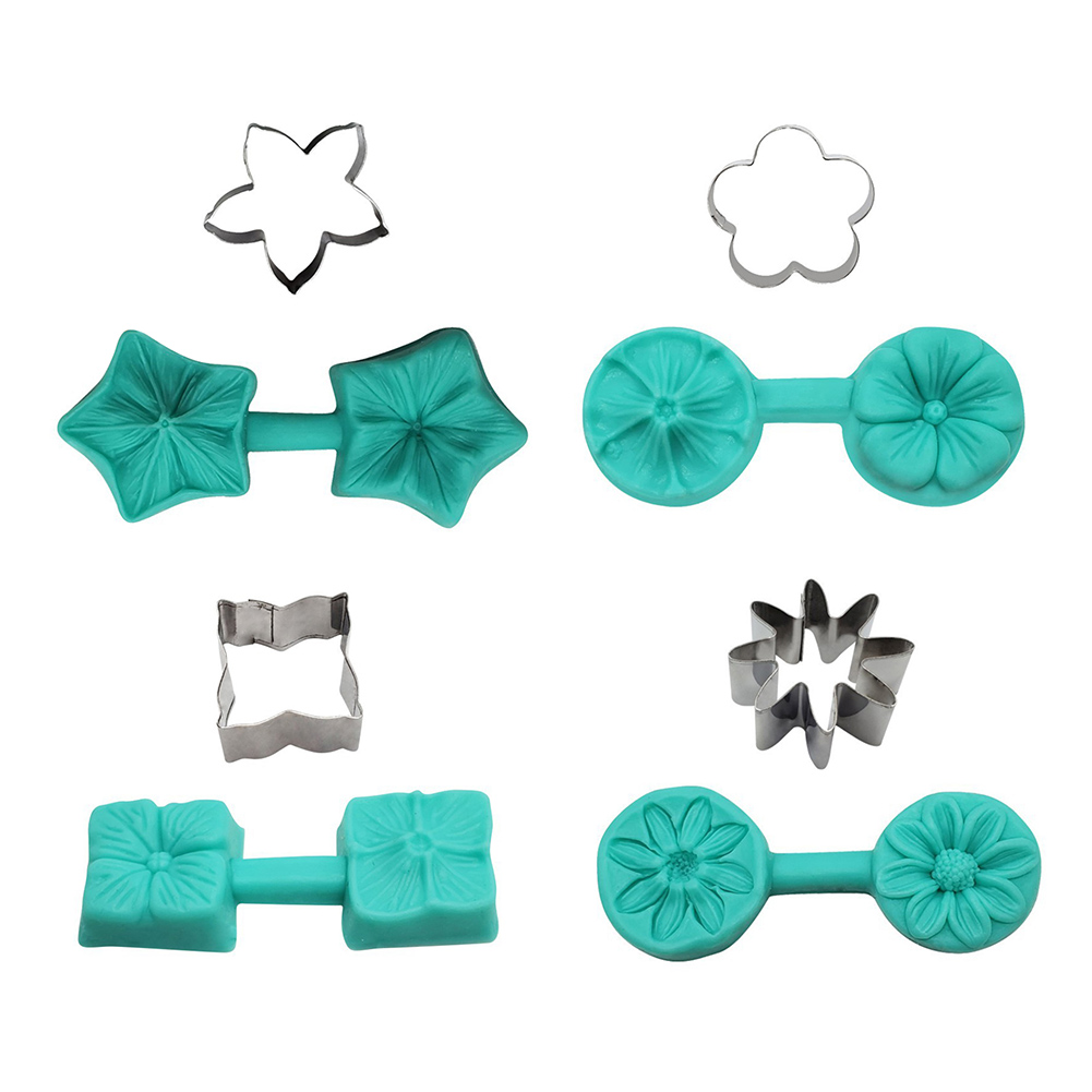 Fondant Leaf Plunger Mold Silicone Flower Shape Stainless Steel Cutting Die, 501 Original
Fondant Leaf Plunger Mold Silicone Flower Shape Stainless Steel Cutting Die, 501 Original