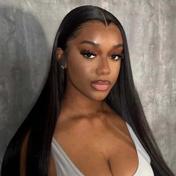 M-Shaped Hairline Straight HD Lace 13x6 Frontal Wig Lagos Hairline Wigs