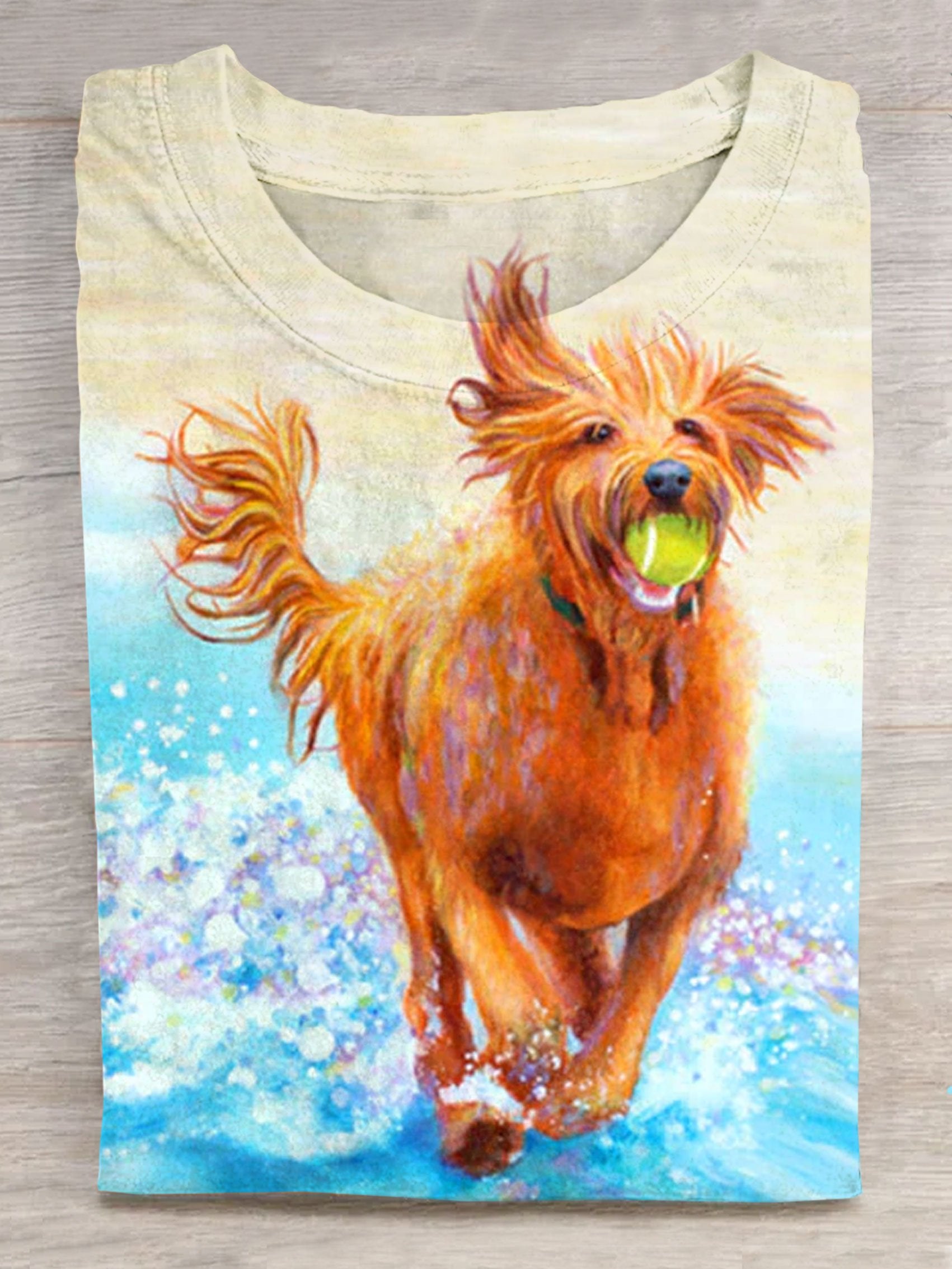 Dog Lover Art Print Tshirt