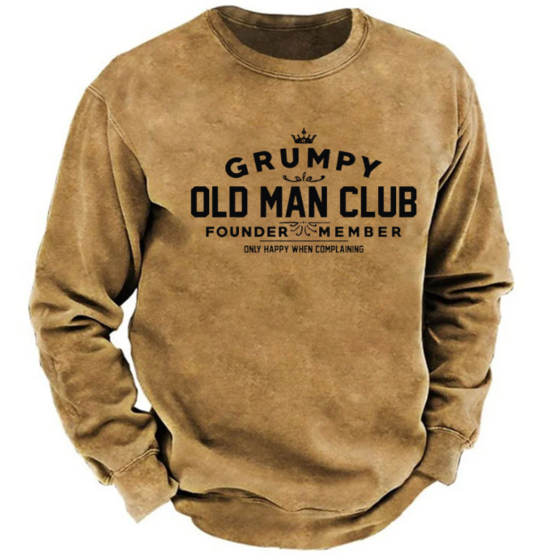 Grumpy Old Man Club Sweatshirt