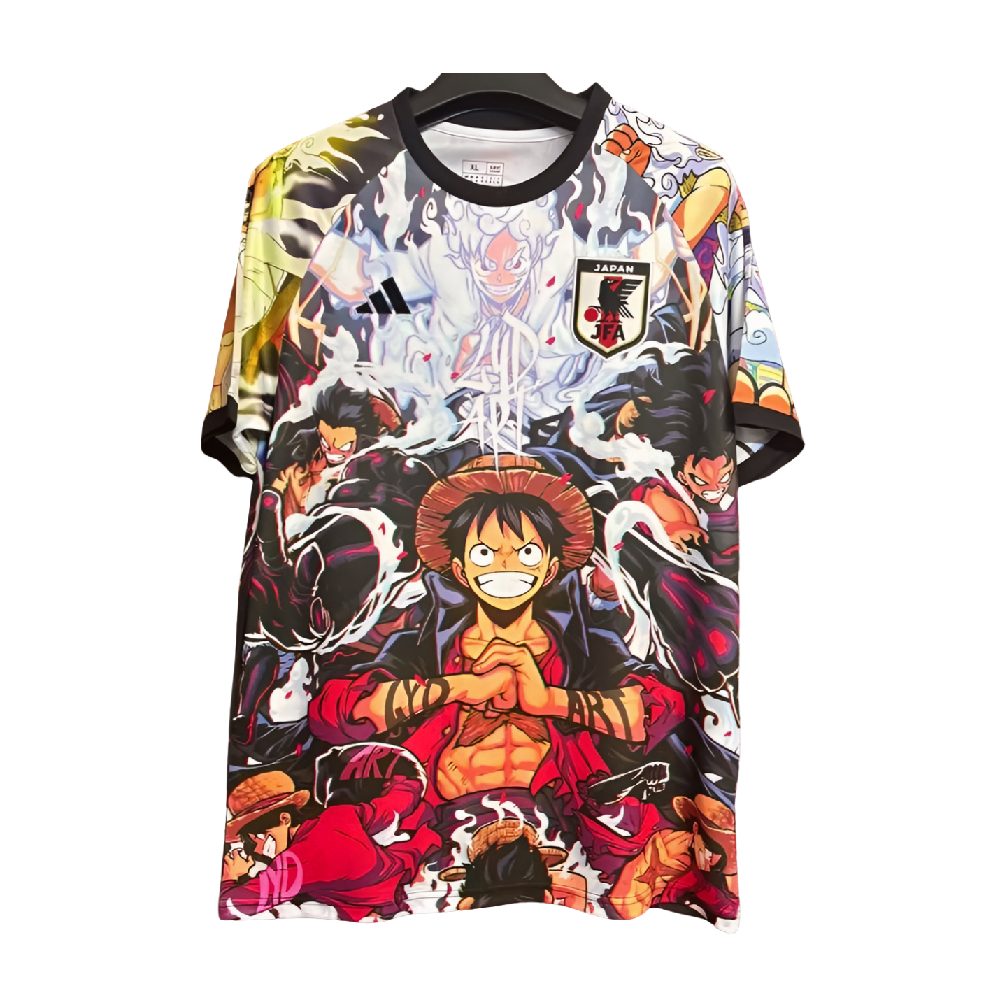 Maillot Japon Concept Luffy – One Piece – Toutes Tailles, Blanc Extérieur 2022-23