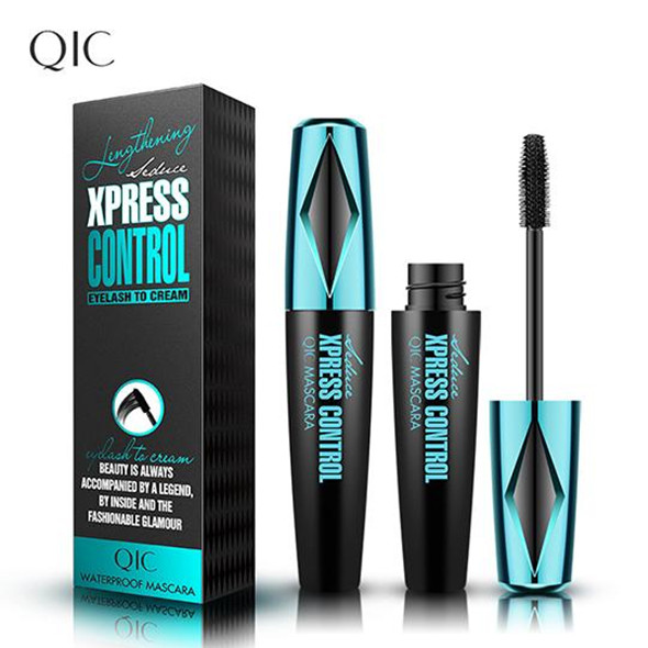 BUY 1 GET 1 FREE-QIC™ 2021 NEW 4D Waterproof Silk Fiber Thick Lengthening Mascara
