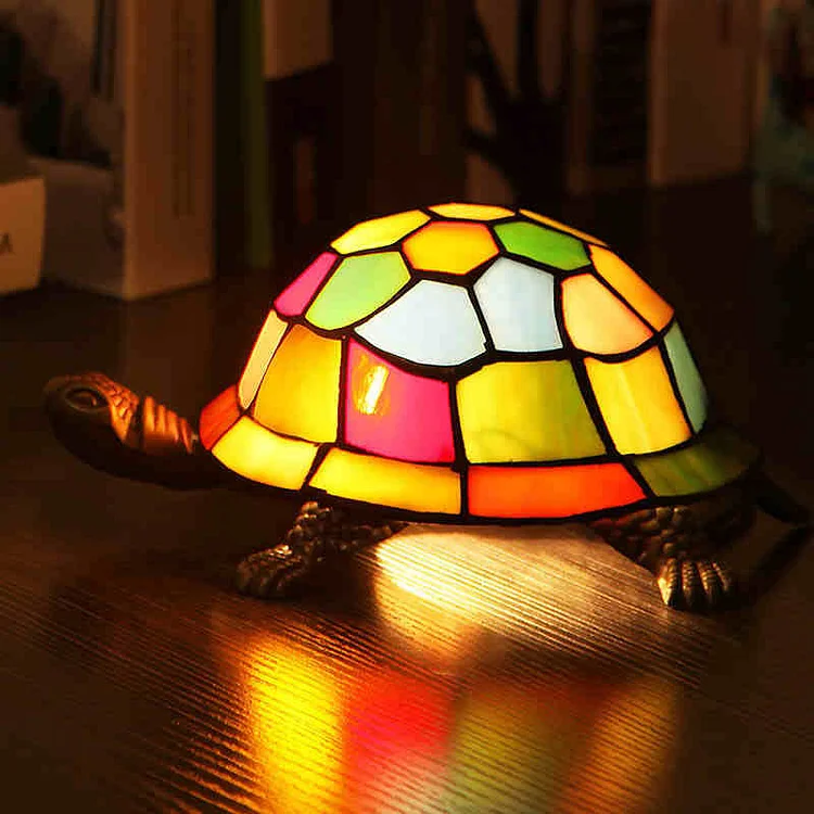 Creative Glass Tortoise Night Light