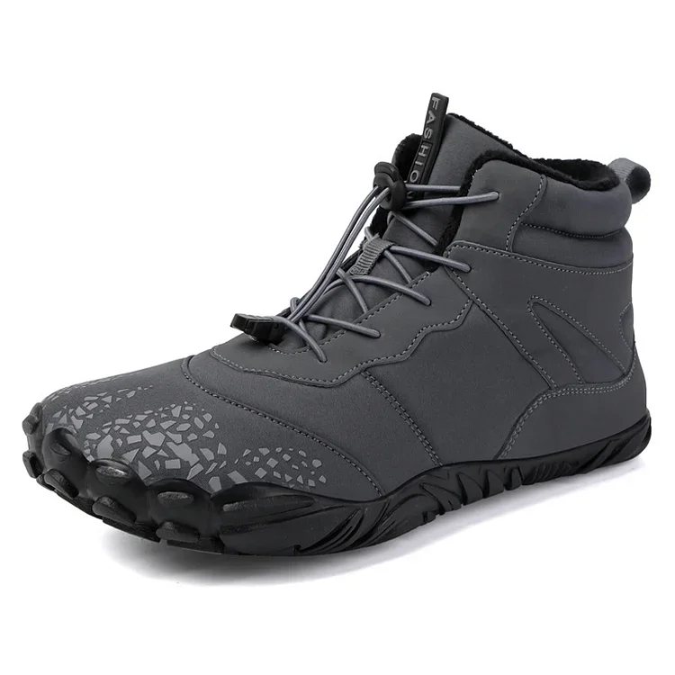 Winter Barefoot Shoes Outdoor Warm And Waterproof Snow Boots