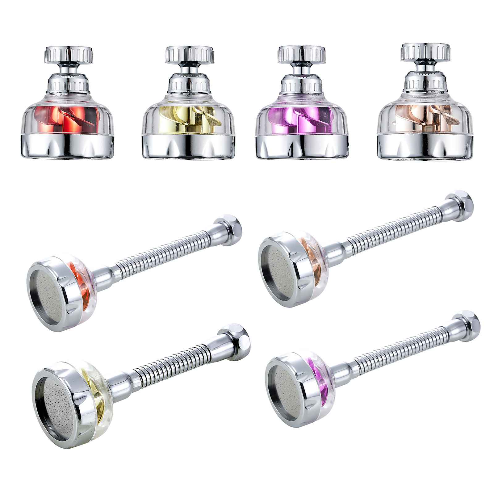 Sink Faucet Sprayer Attachment 360 Rotatable Tap Head Booster for Kitchen, Turbo-set tubes rose red, 501 Original
Sink Faucet Sprayer Attachment 360 Rotatable Tap Head Booster for Kitchen, Turbo-set tubes rose red, 501 Original