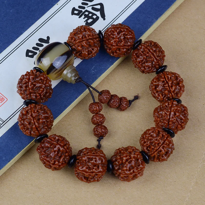 Bodhi Seed Tibetan Rudraksha Auspiciousness Bracelet