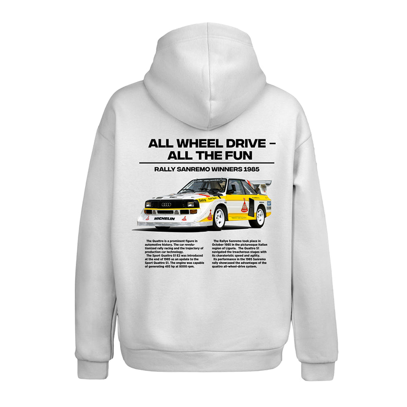 AWD - All The Fun Printed Men's Hoodie - Devcarry