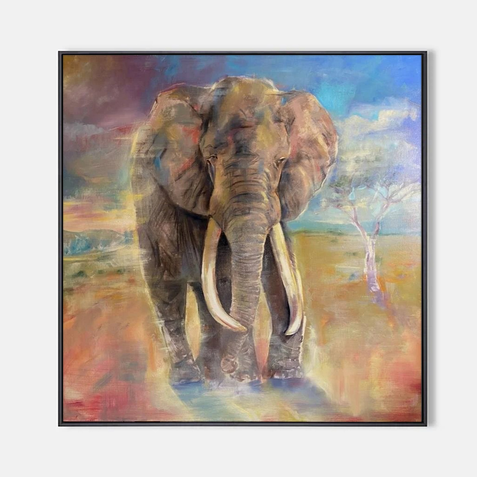 Arabelart AR1573 Animal Painting by Gregg Chadwick, Oil on Canvas