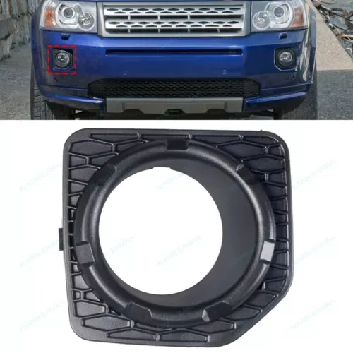 Dronehint Front Fog Light Trim Bezel Cover Grille Fit For Land Rover LR2 2011-2012,Right (For: Land Rover) Parts
