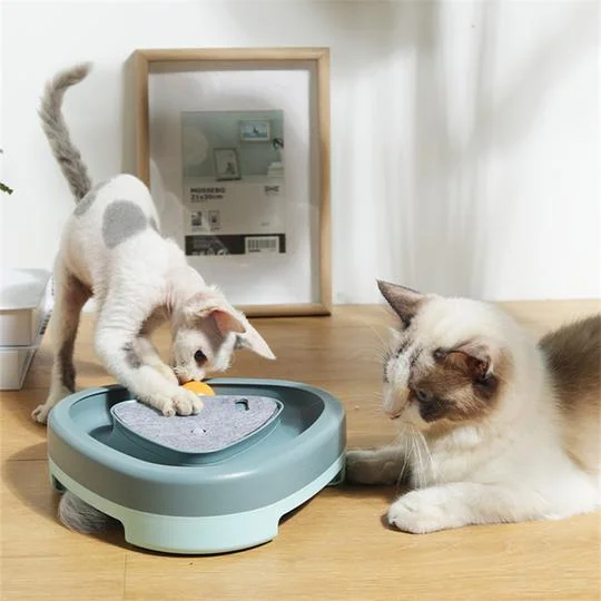 Electronic Turntable Ball Automatic Interactive Cat Toy 1