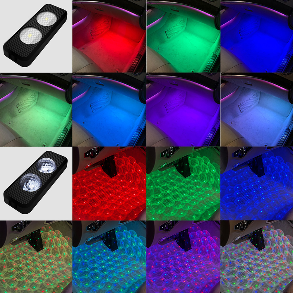 A18 USB RGB LED Car Floor Foot Light Voice Control Automotive Interior Lamp, 501 Original
A18 USB RGB LED Car Floor Foot Light Voice Control Automotive Interior Lamp, 501 Original