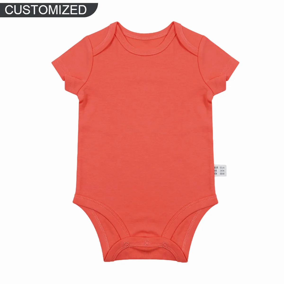 【0M-24M】Customized Butterfly&Flower Letter Baby Bodysuit