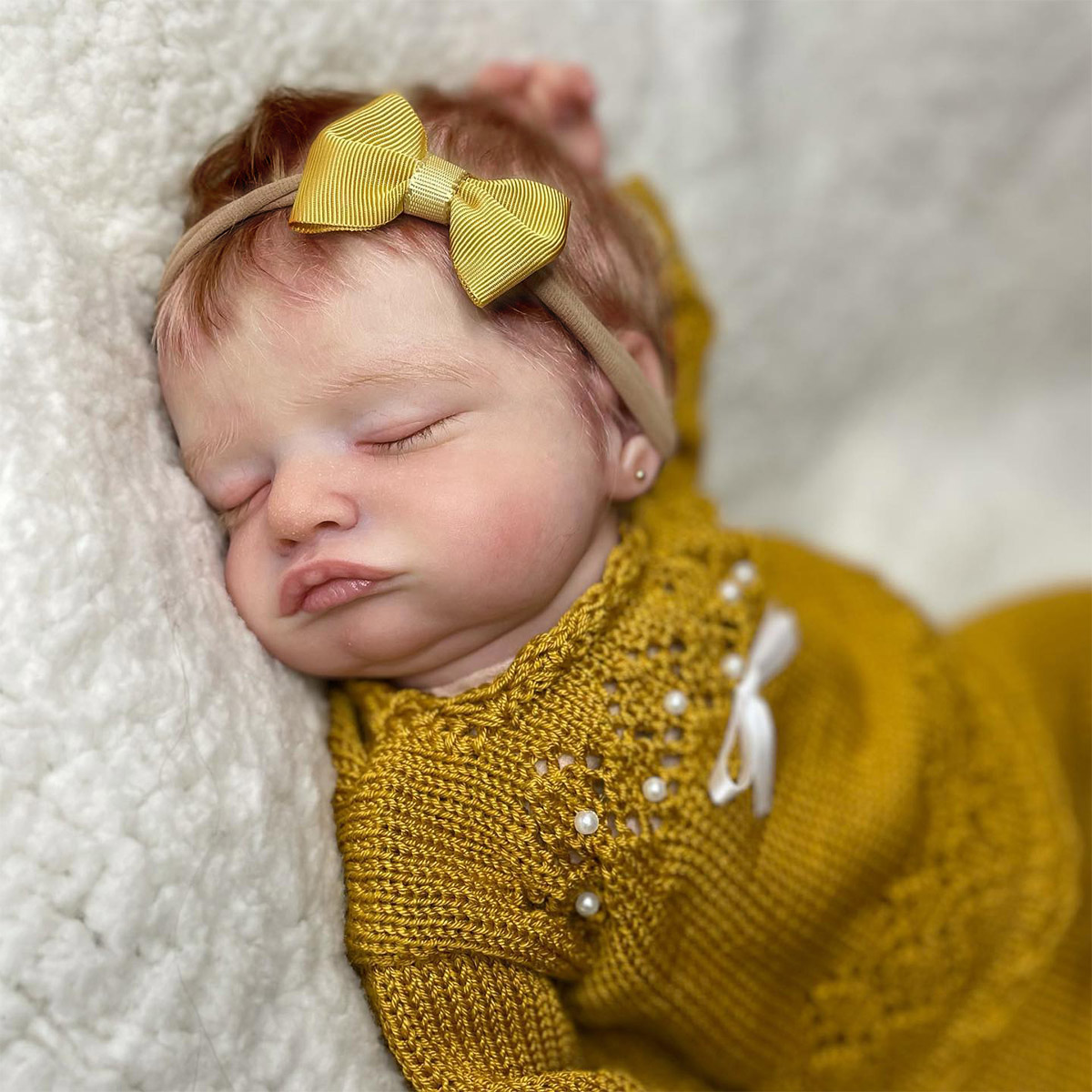 20'' Lifelike Reborn Baby Girl Doll Gifts For Kids,cute Handmade 