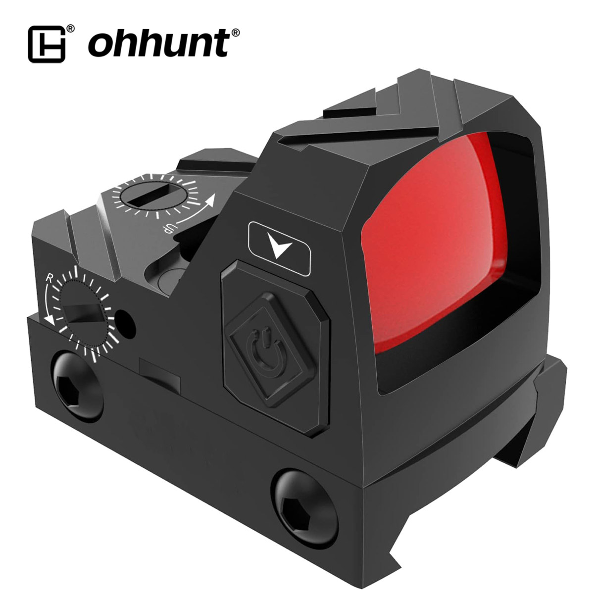 Red Dot Sight, 3 MOA Red Dot Scope With Picatiinny Rail Mounts, Adjustable Brightness Parallax Free Reflex Sight, Shockproof Scratch Resistant Amber Lens Riflescope, Tactical Optic Scope - View #6