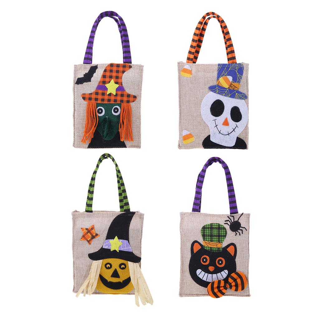 Cotton Linen Carrier Bag Halloween Pumpkin Ghost Candy Gifts Holders Decor, 501 Original
Cotton Linen Carrier Bag Halloween Pumpkin Ghost Candy Gifts Holders Decor, 501 Original
