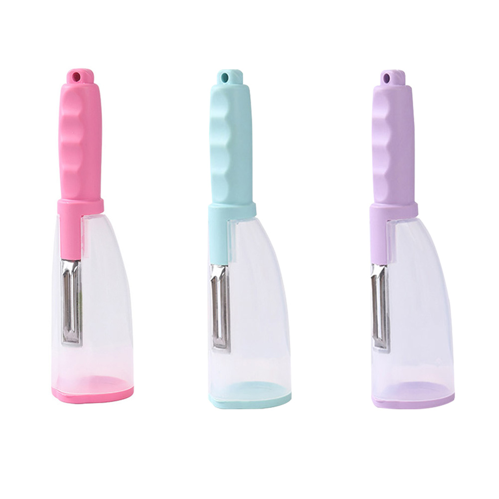Vegetables Fruit Storage Type Peeler Cutter Stainless Steel Blade Peel Tool, Purple, 501 Original
Vegetables Fruit Storage Type Peeler Cutter Stainless Steel Blade Peel Tool, Purple, 501 Original