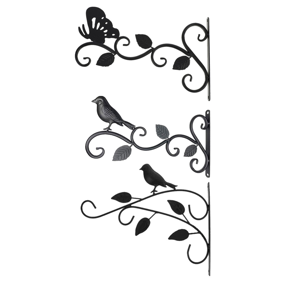 Metal Hanging Flower Plant Basket Wall-Mounted Flower Pot Support Bracket, 501 Original
Metal Hanging Flower Plant Basket Wall-Mounted Flower Pot Support Bracket, 501 Original