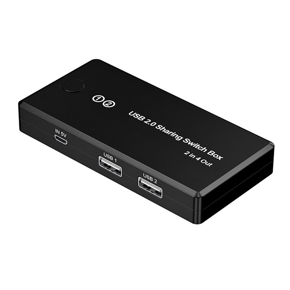 KVM Switch USB 2.0 Switcher for Keyboard Printer 2 Ports Sharing 4 Device, 501 Original
KVM Switch USB 2.0 Switcher for Keyboard Printer 2 Ports Sharing 4 Device, 501 Original
