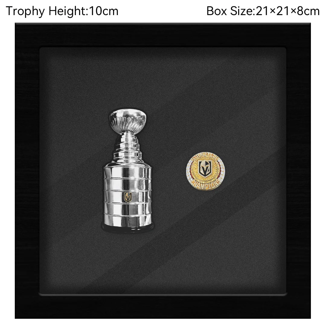 Vegas Golden Knights NHL Trophy And Ring Box-Official Edition