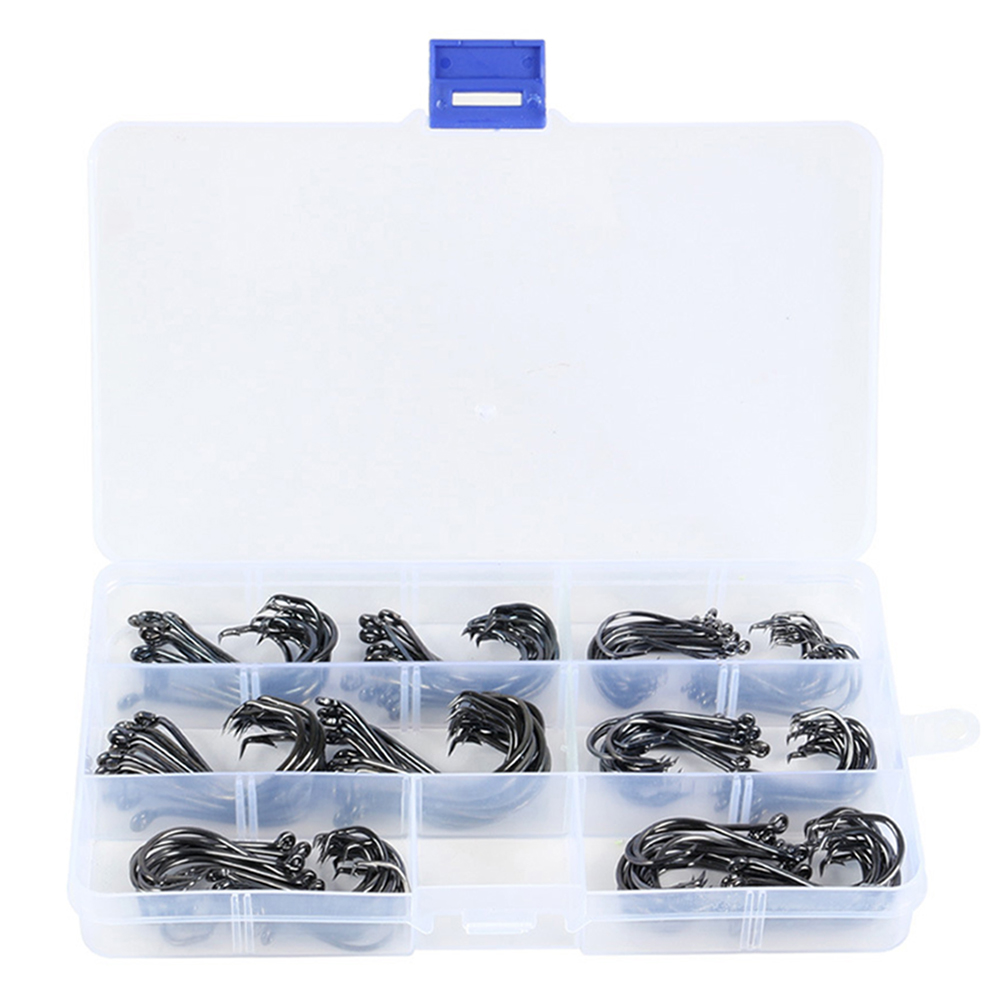 180pcs/box Circle Fishing Hooks Octopus Offset Fishhooks for Bass Catfish, 501 Original
180pcs/box Circle Fishing Hooks Octopus Offset Fishhooks for Bass Catfish, 501 Original