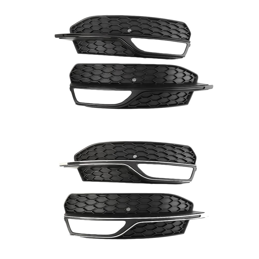 1 Pair Front Fog Light Grilles Grills for Audi A3 S-Line 14-16 S3 13-17, Electroplate, 501 Original
1 Pair Front Fog Light Grilles Grills for Audi A3 S-Line 14-16 S3 13-17, Electroplate, 501 Original