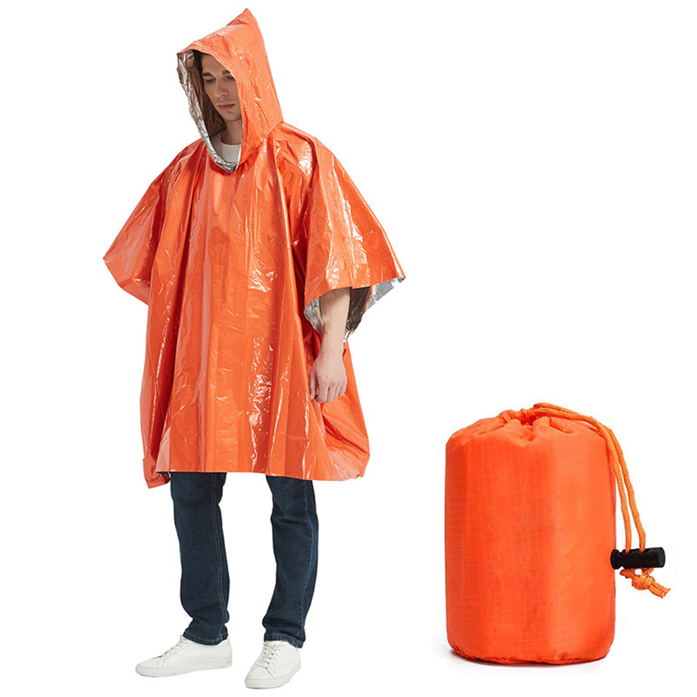 Emergency Raincoat Poncho Thermal Insulation Disposable Survival Blanket, 501 Original
Emergency Raincoat Poncho Thermal Insulation Disposable Survival Blanket, 501 Original