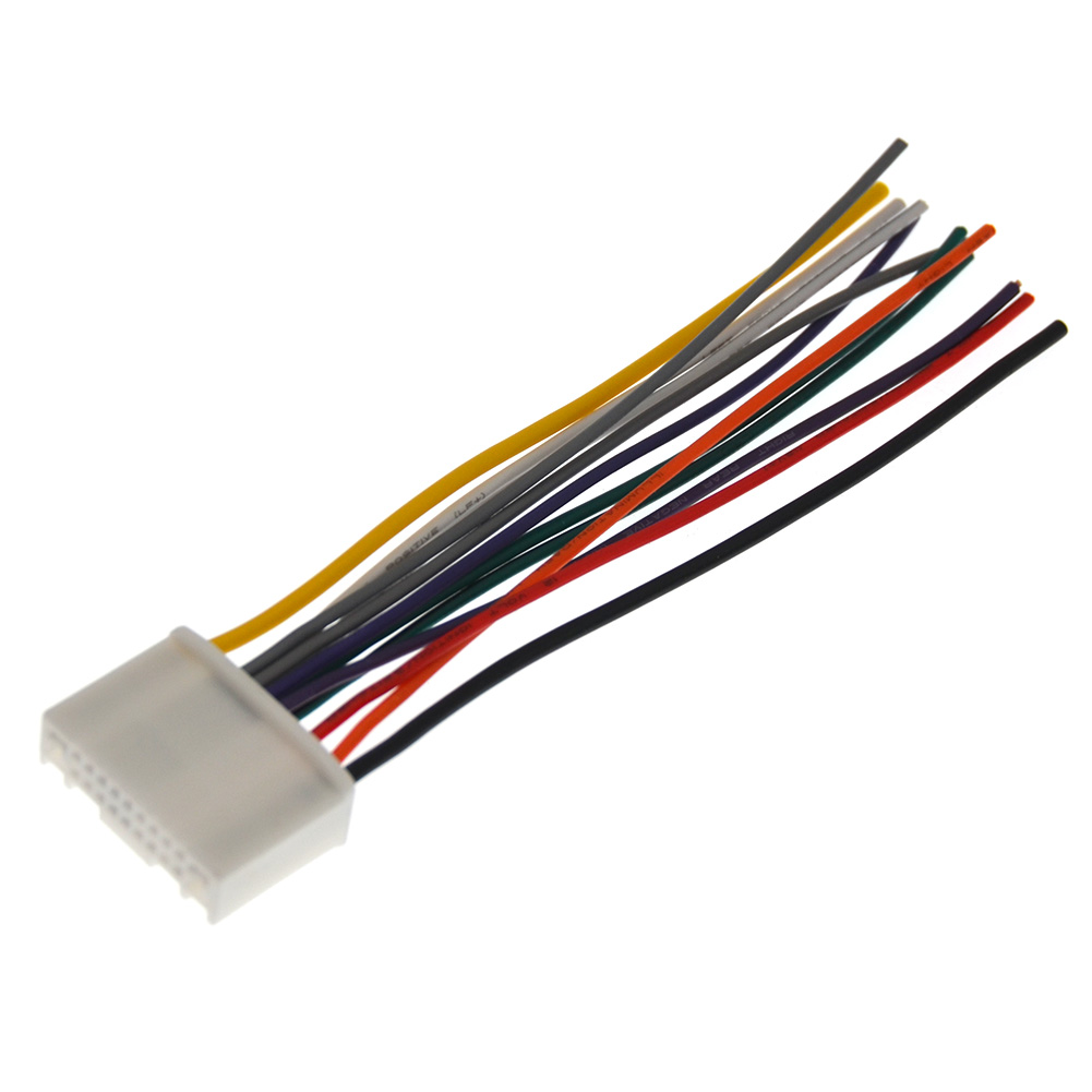 Dual Car Audio Wiring Harness Stereo 12 Pin Wire Connector for Nissan Tiida, 501 Original
Dual Car Audio Wiring Harness Stereo 12 Pin Wire Connector for Nissan Tiida, 501 Original