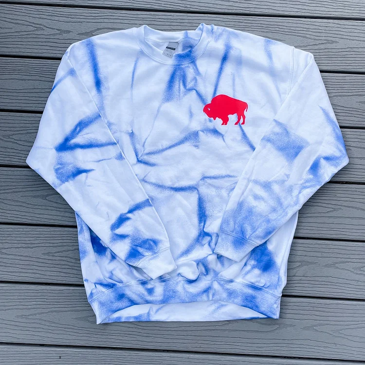 Buffalo Tie Dye Sweatshirt