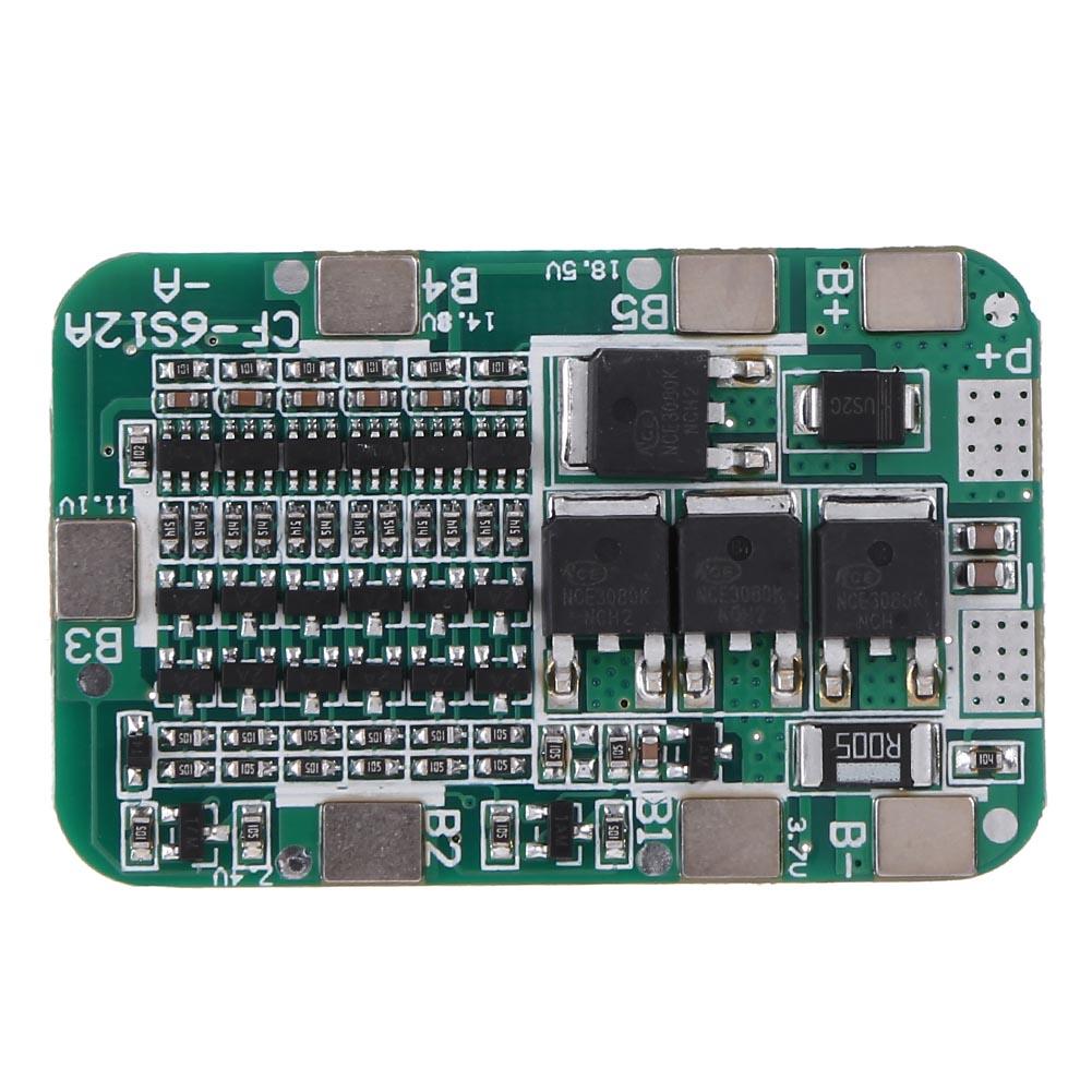 6S 15A 24V PCB BMS Protection Board For 6 Pack 18650 Li-ion Lithium Battery, 501 Original
6S 15A 24V PCB BMS Protection Board For 6 Pack 18650 Li-ion Lithium Battery, 501 Original