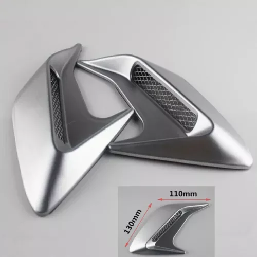 Dronehint 2pc For Car Body Side Trim Parts Decoration Air Vent Inlet Accessories Universal (For: GMC) Parts