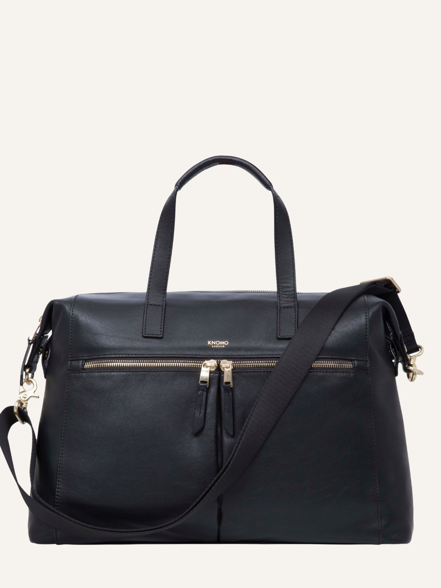 Knomo Audley Leather Laptop Tote for women