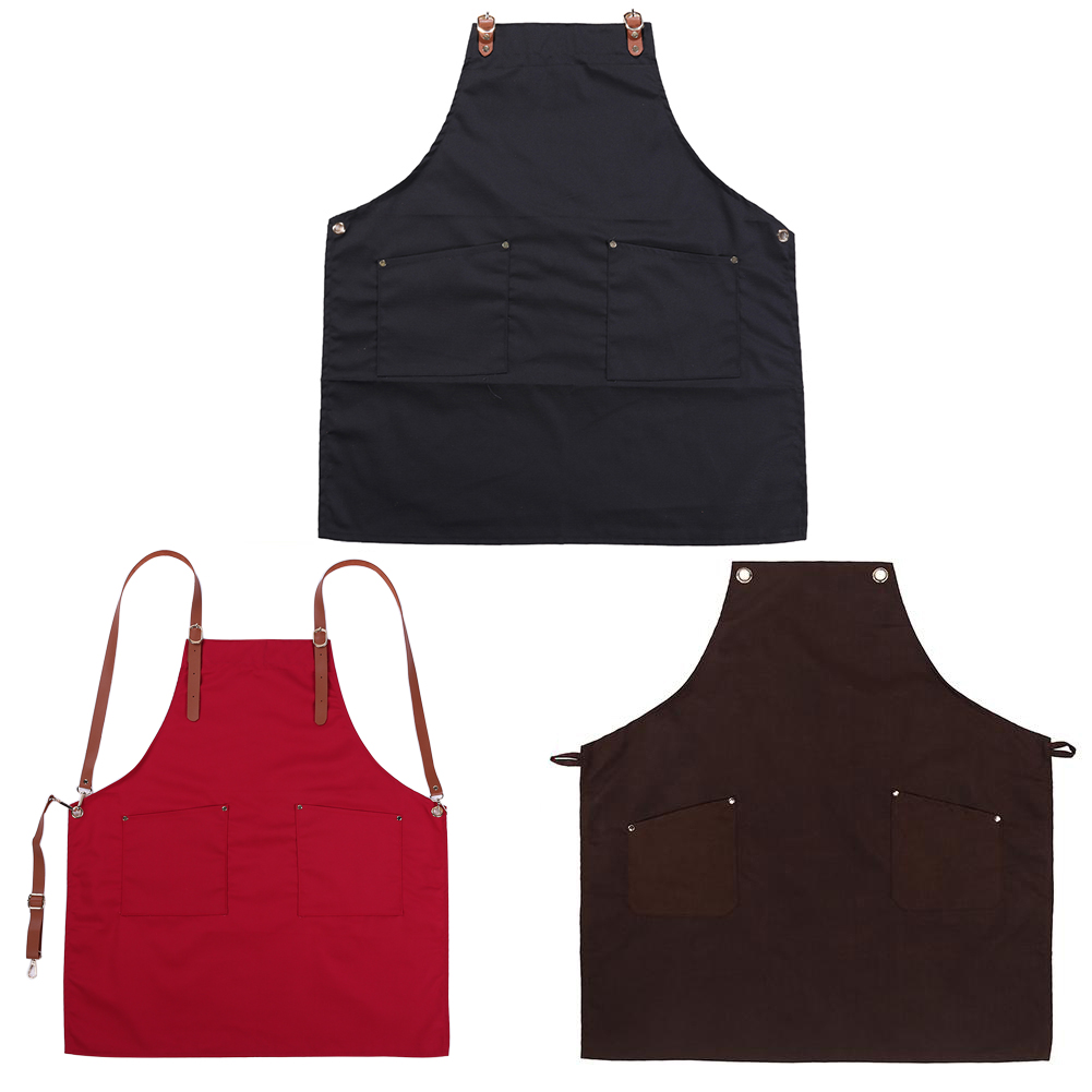 Canvas Long Waist Aprons Pocket Pure Color Catering Chef Waiter Bar Apron, Black, 501 Original
Canvas Long Waist Aprons Pocket Pure Color Catering Chef Waiter Bar Apron, Black, 501 Original